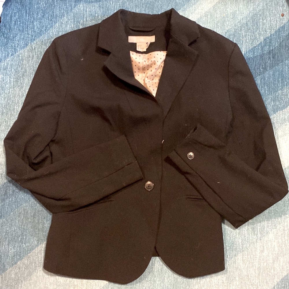 H&M size 6 black blazer